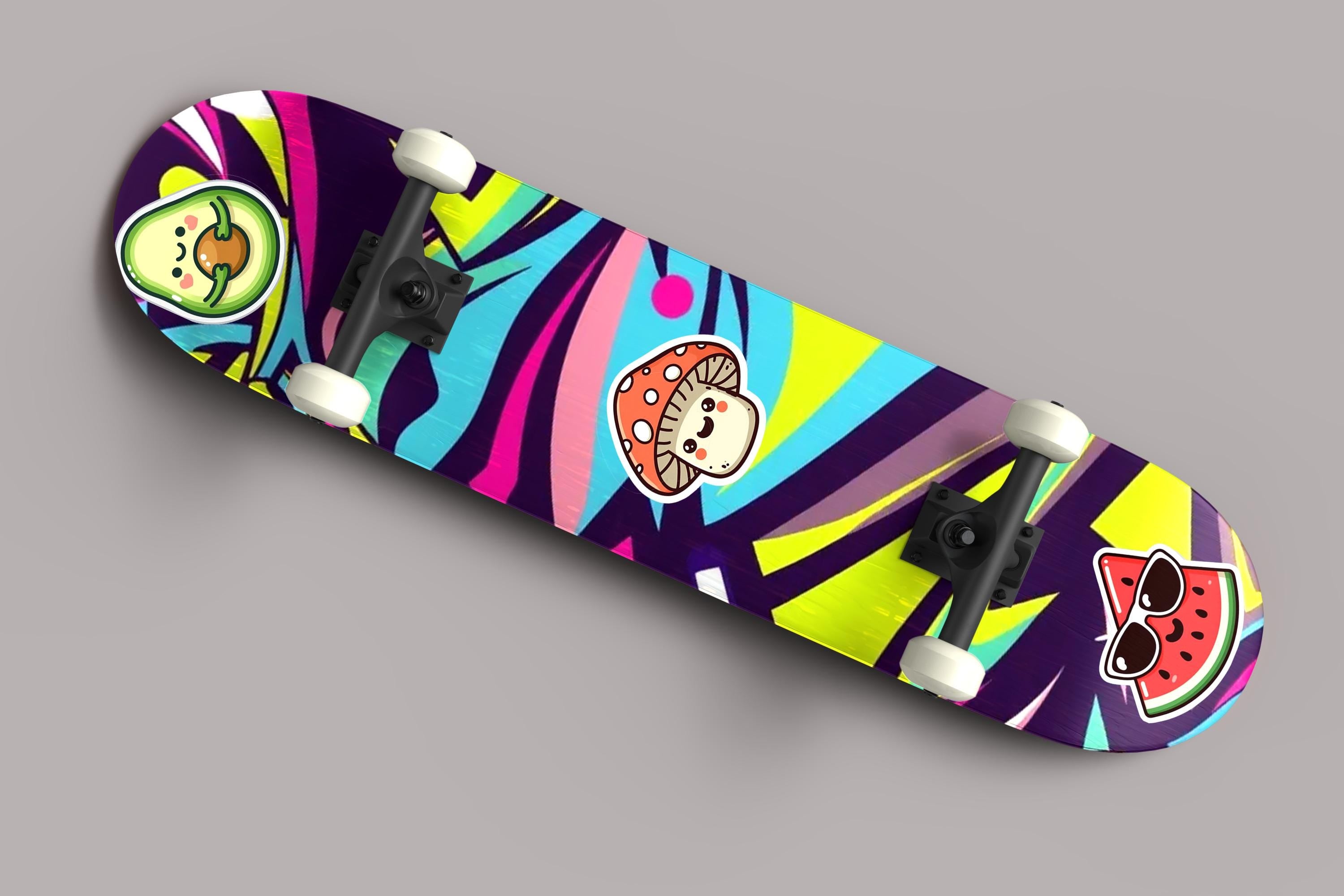 Kawaii Mushroom sticker | Happy Food | waterproof vinyl Sticker | cute phone case sticker | weatherproof | decal | stationary | journaling