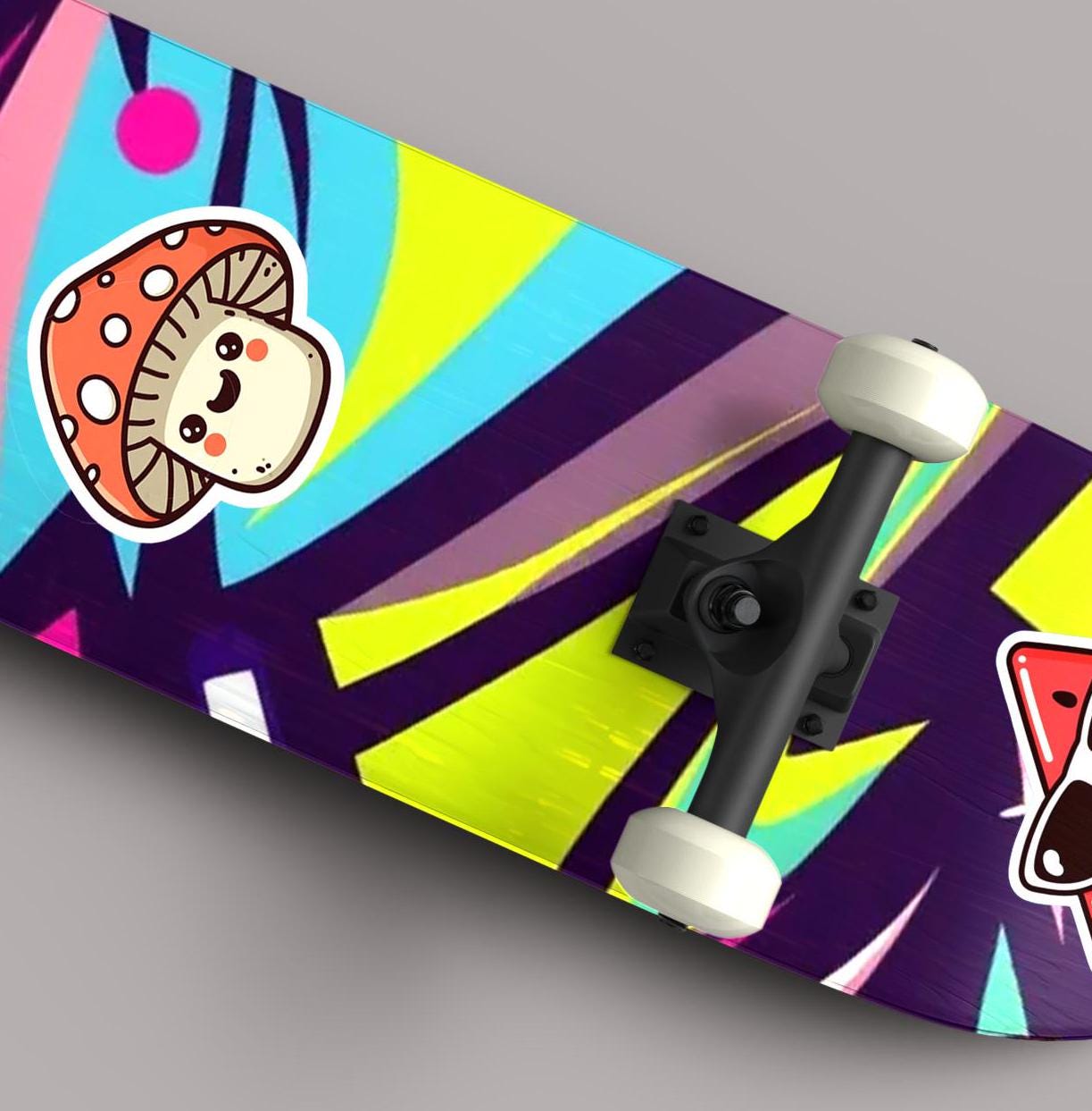 Kawaii Mushroom sticker | Happy Food | waterproof vinyl Sticker | cute phone case sticker | weatherproof | decal | stationary | journaling