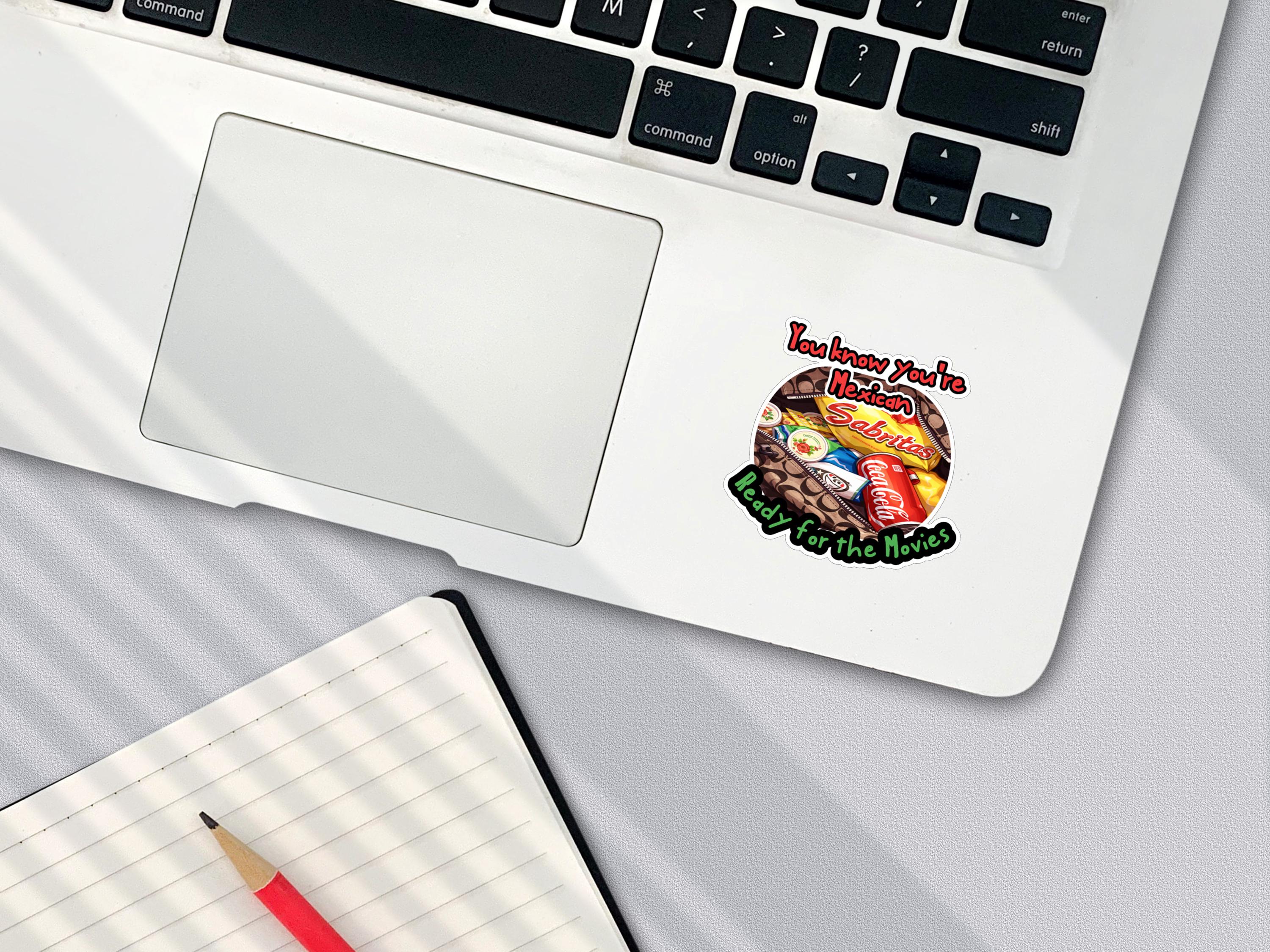 Funny Mexican Snacks Vinyl Sticker | Sabritas & Coca-Cola
