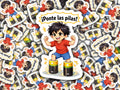 Ponte las Pilas Sticker | Funny Mexican Meme Sticker