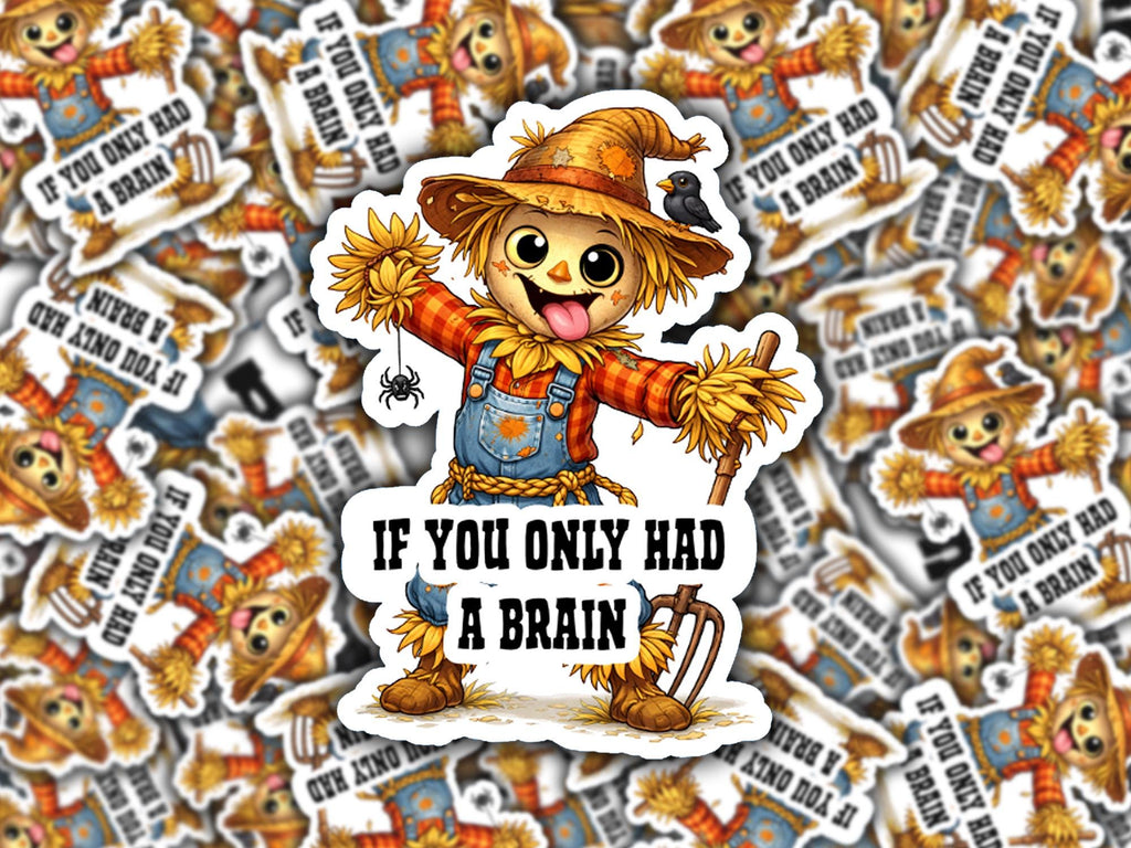 Wizard of Oz Scarecrow Sticker | Funny Meme, Adult Humor