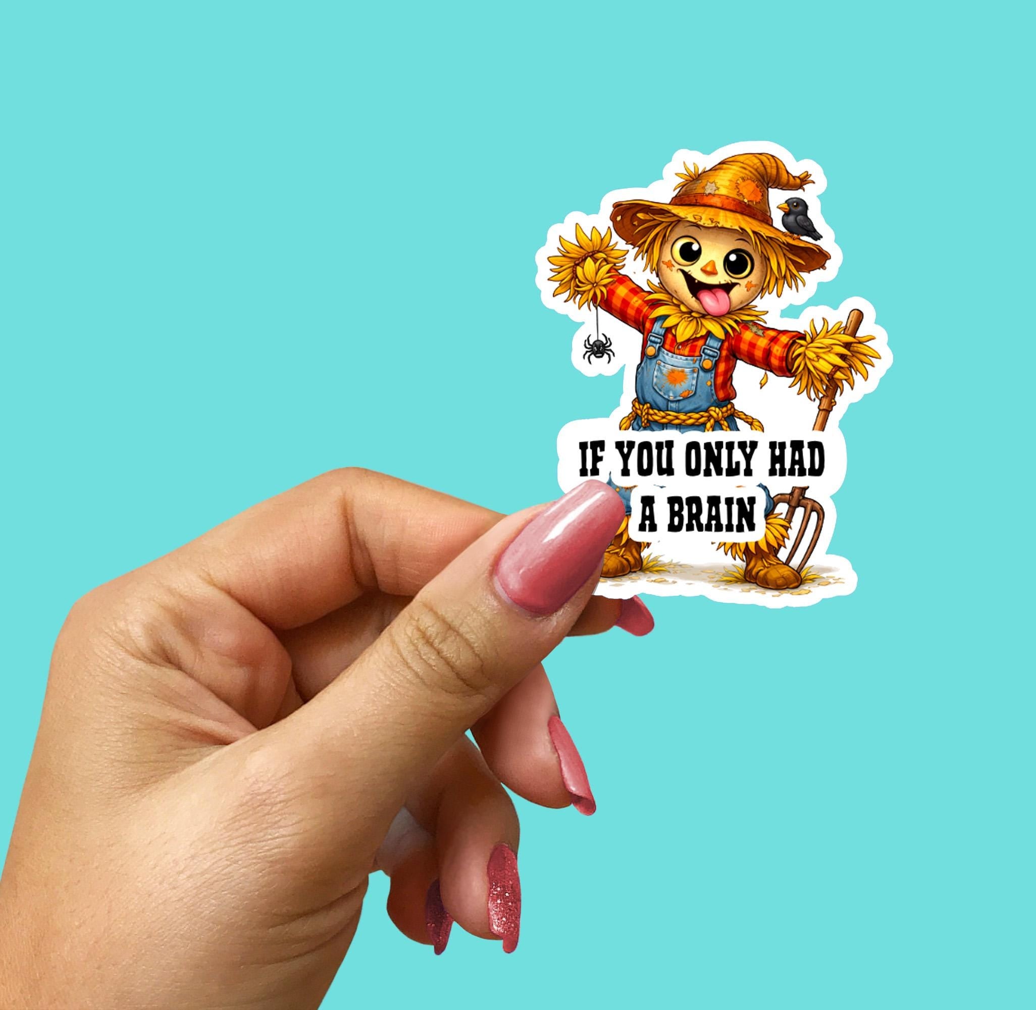 Wizard of Oz Scarecrow Sticker | Funny Meme, Adult Humor