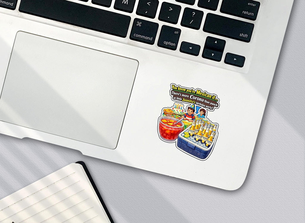 Funny Mexican Fiesta Sticker – Corona Birthday Party Meme