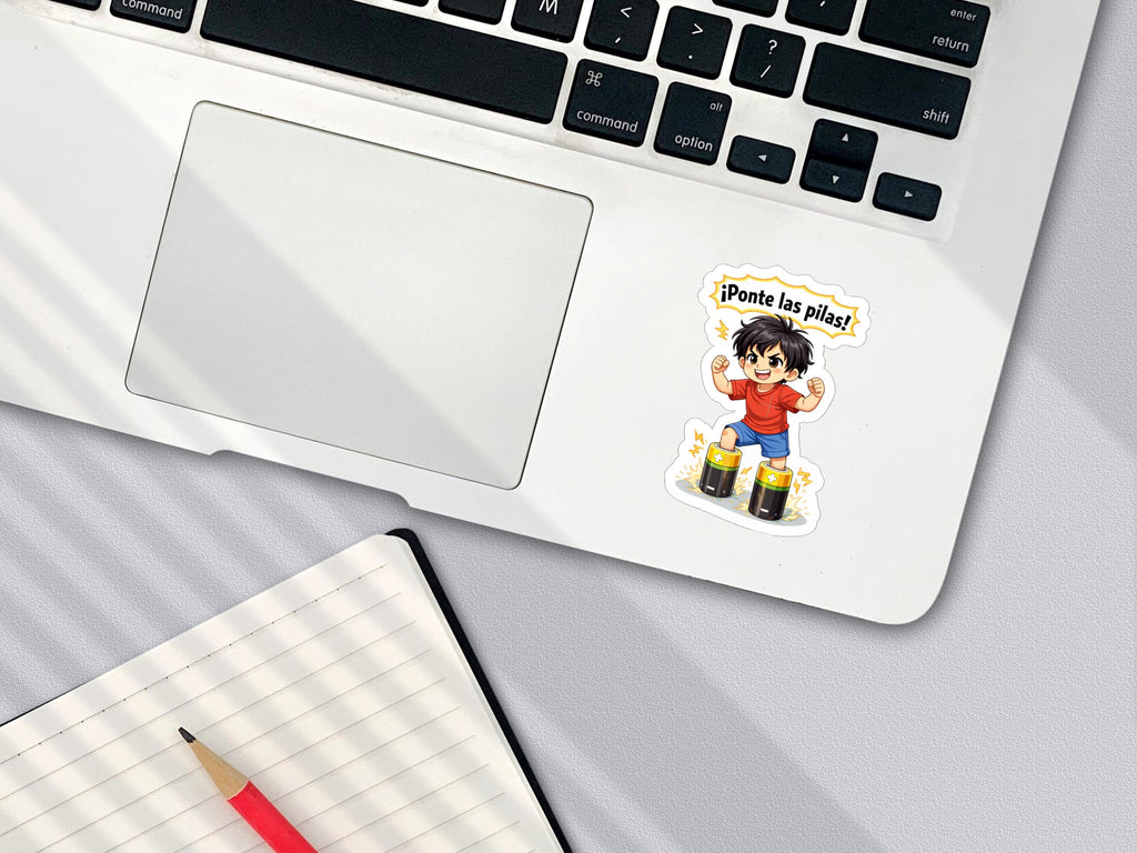 Ponte las Pilas Sticker | Funny Mexican Meme Sticker