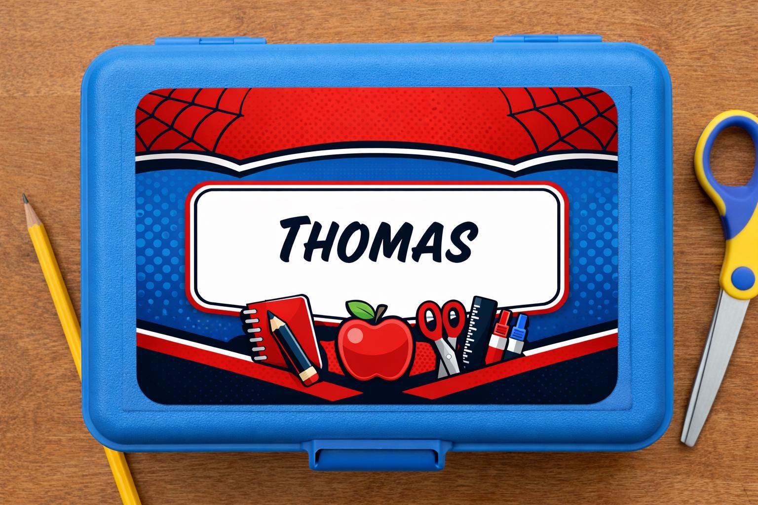 Personalized School Supply Labels | Custom Name Stickers for Kids web design