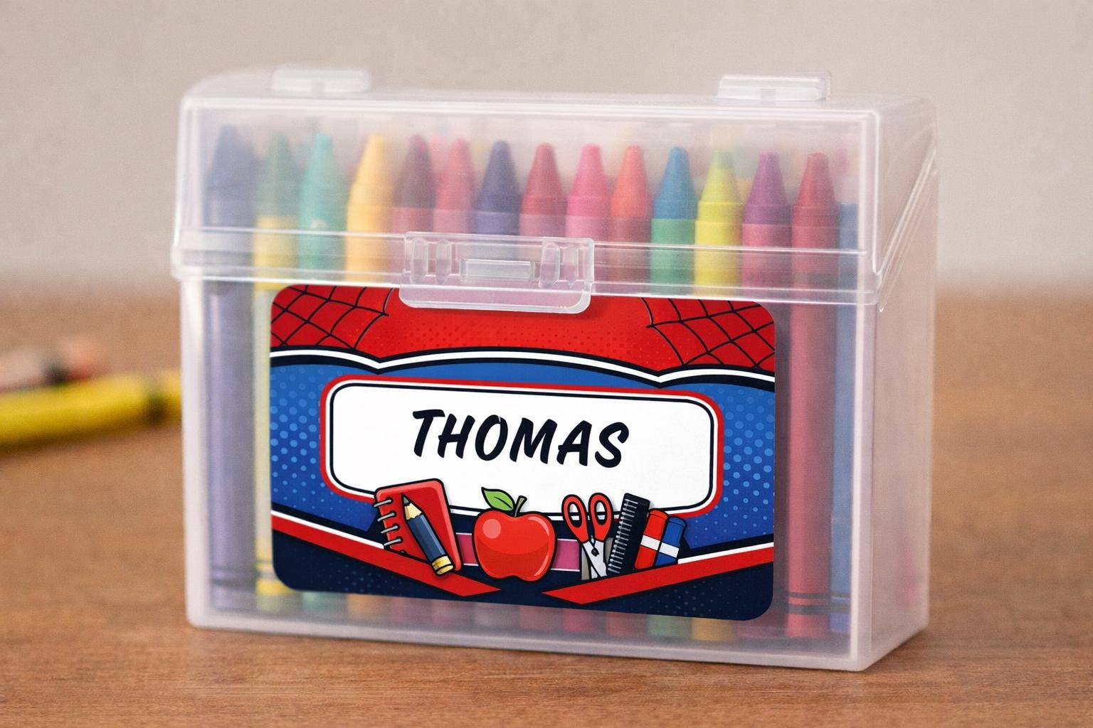 Personalized School Supply Labels | Custom Name Stickers for Kids web design