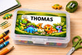 Dinosaur Name Labels for Kids | Waterproof School Supply Stickers (Personalized)