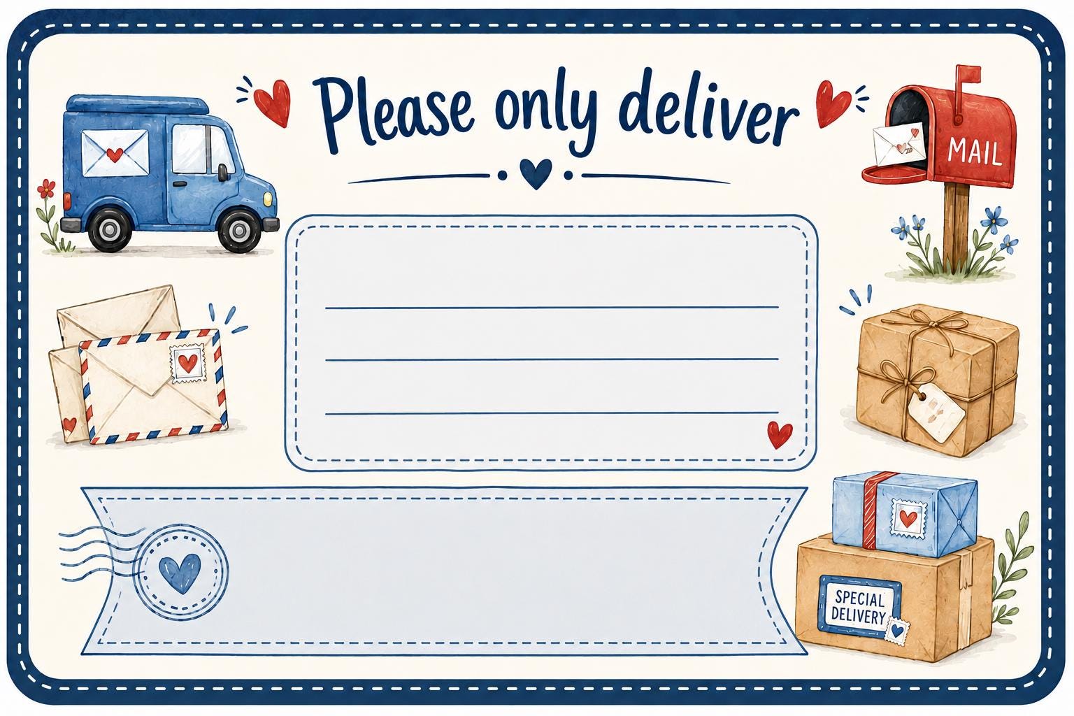Personalized Mailbox Labels | Custom Name & Address Decals (4 Styles to choose from)