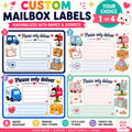 Personalized Mailbox Labels | Custom Name & Address Decals (4 Styles to choose from)