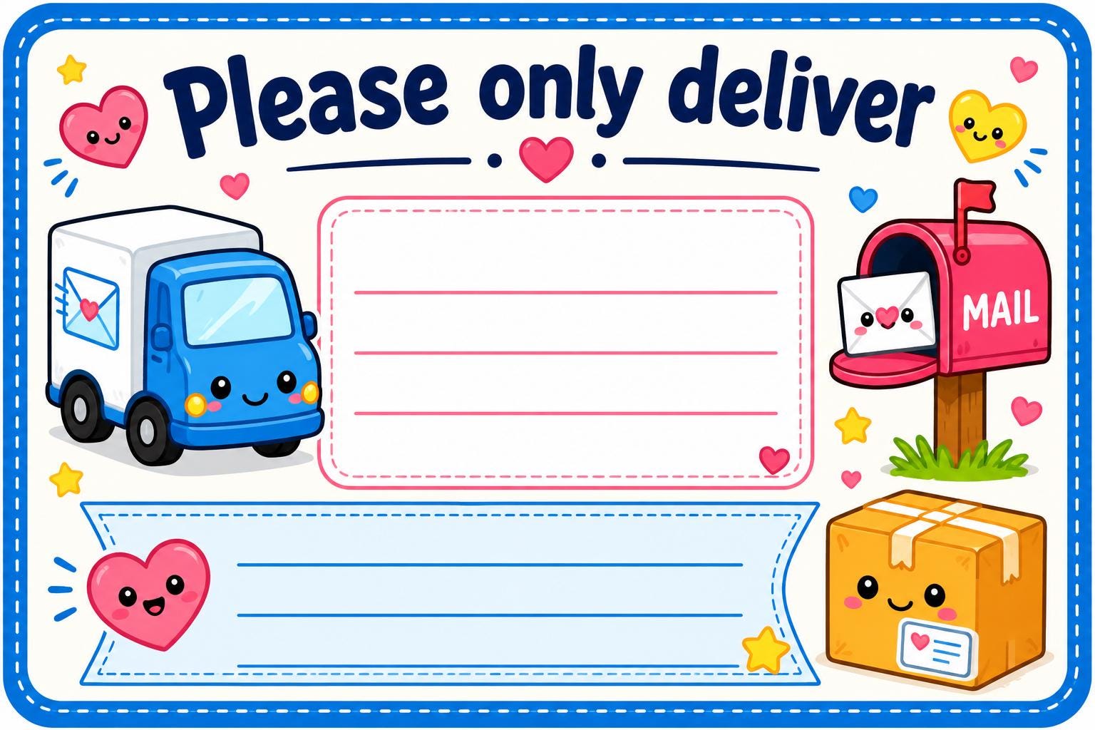 Personalized Mailbox Labels | Custom Name & Address Decals (4 Styles to choose from)